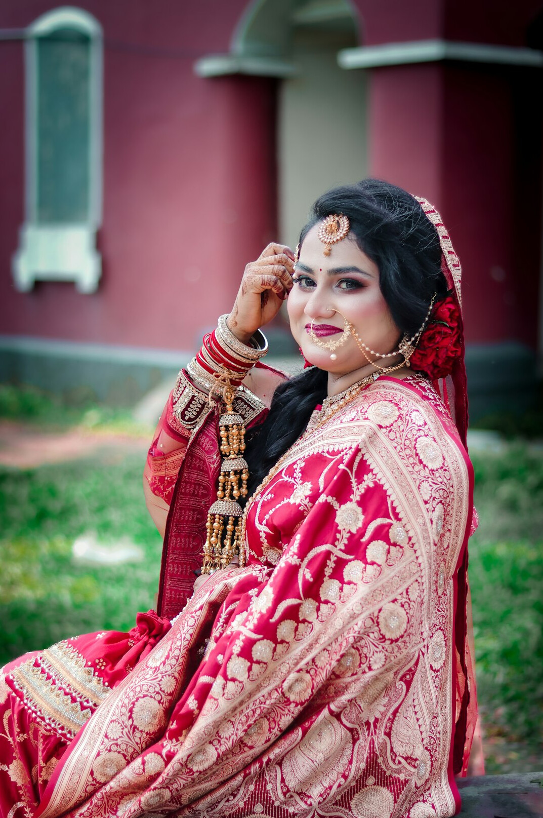 Portrait of a South Asian businesswoman in a blazer